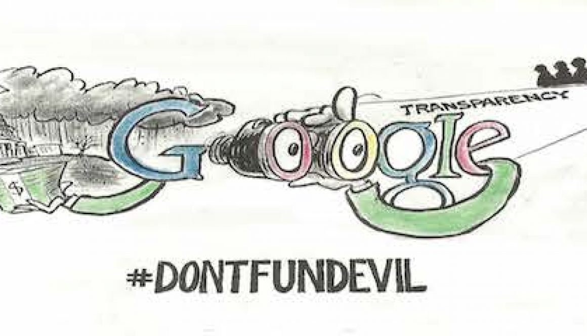 Google dont fund evil slide 2