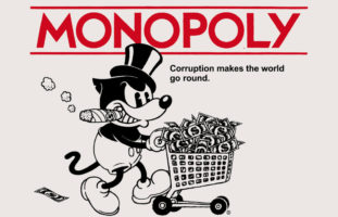 old fashioned monopoly cartoon