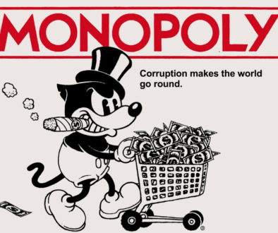 old fashioned monopoly cartoon
